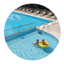 Hotels Cavallino (Venedig) Italien, Swimmingpool für Kinder und Erwachsene.